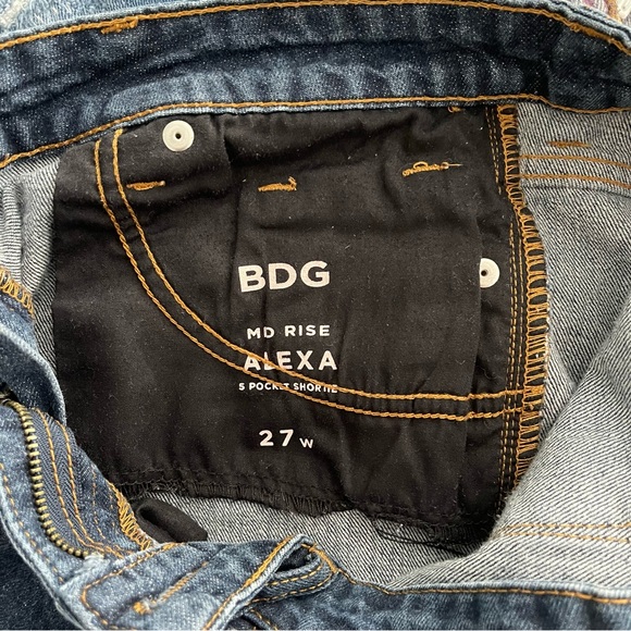 BDG Mid-Rise Alexa Short Size 27 - Picture 4 of 4
